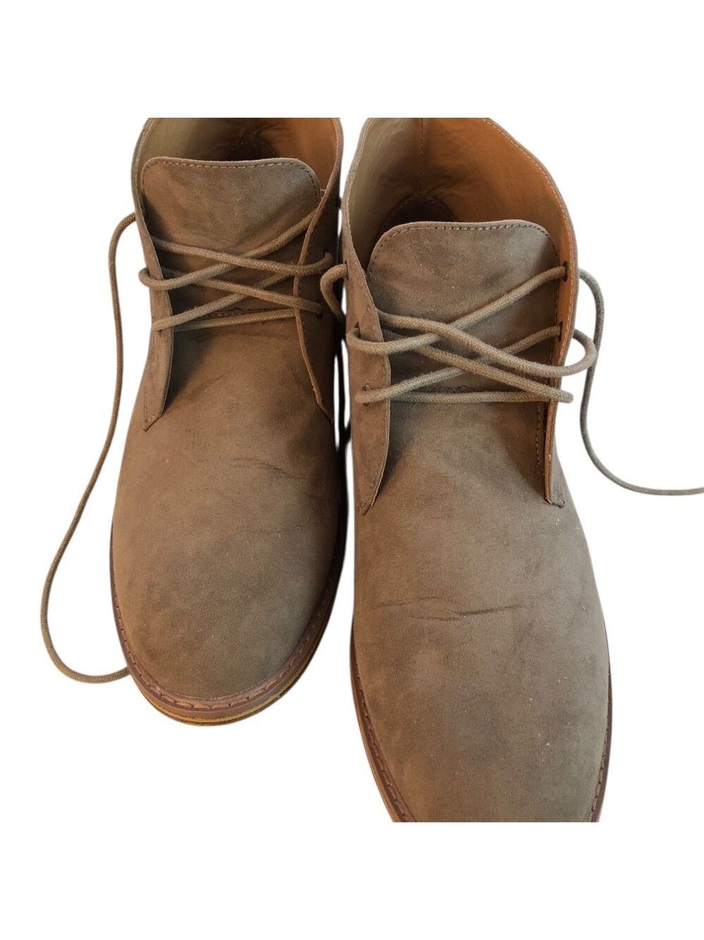 Old Navy Tan Faux Suede Desert Chukka Boots Mens Size 12
